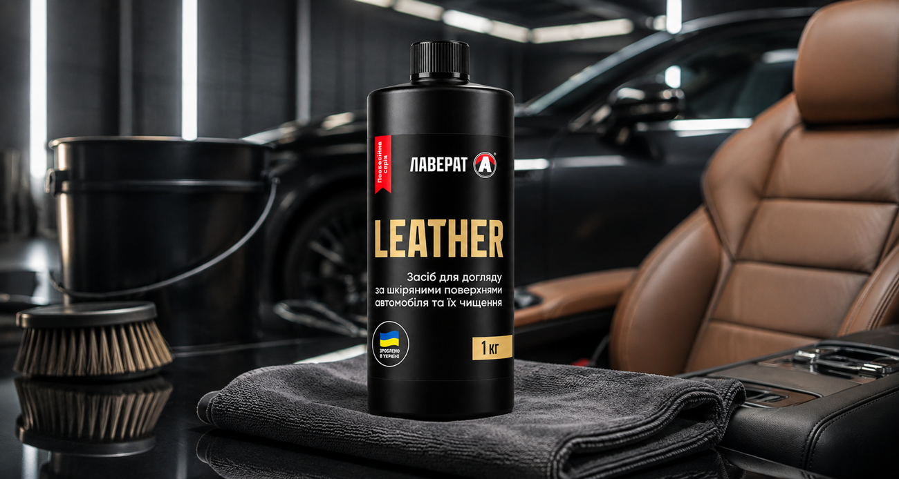 Laverat Leather догляд за шкіряним салоном автомобіля